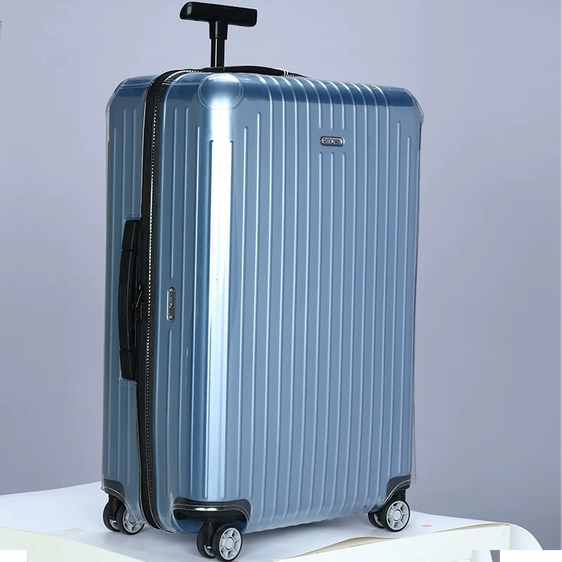 Clear Cover for Rimowa Essential Lite Thicken PVC Case Luggage Protecter With Zipper Not Include Suitcase