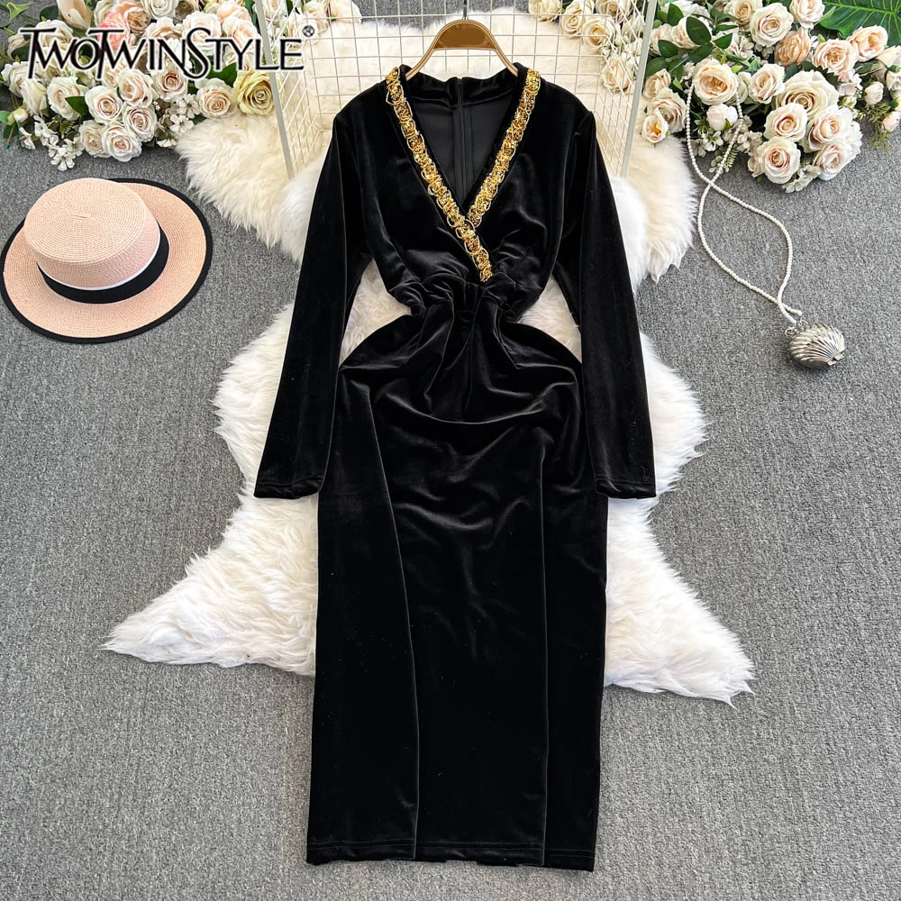 Brianna® | Elegant Buckle Patchwork O-Neck Long Sleeve Two Piece Suit (3 Colors) main image 0