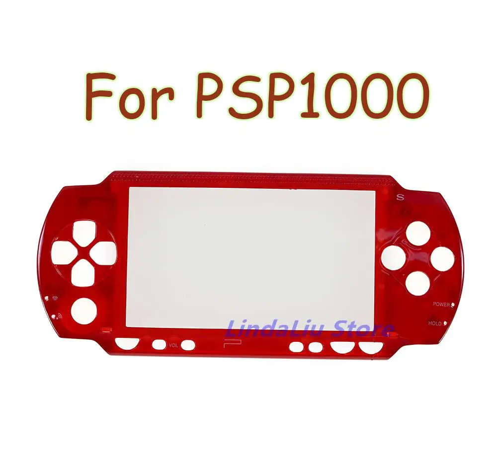 1pc Housing Front Faceplate Cover Case Shell Cover Replacement For Psp