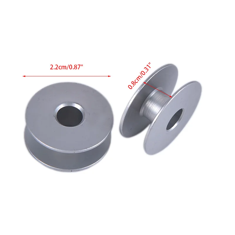 Industrial Sewing Machine Bobbin 10pcs Lockstitch Sewing Machine Aluminum Bobbin sewing machine bobbins