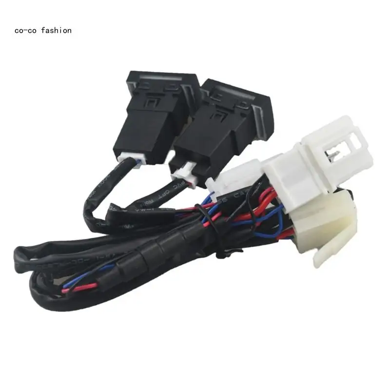 Upgrades Car Charges Essential Vehicle Charges Fast Charging Adapter for Car Ensuring Safe & Efficient Power Supply 517B