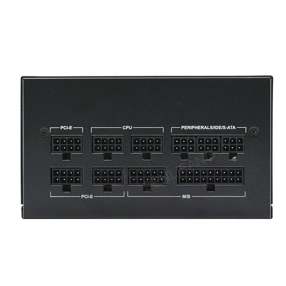 풀 모듈식 ATX 850W 80 플러스 골드 20 + 4 핀 12V 전문 E-스포츠 비디오 게임 컴퓨터 PSU, PC 데스크탑 전원 공급 장치