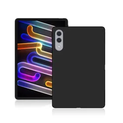 Ultra Thin Silicone Airbag Soft TPU Tablet Case - 11.1 inch for Xiaoxin Pad Pro GT (Black)