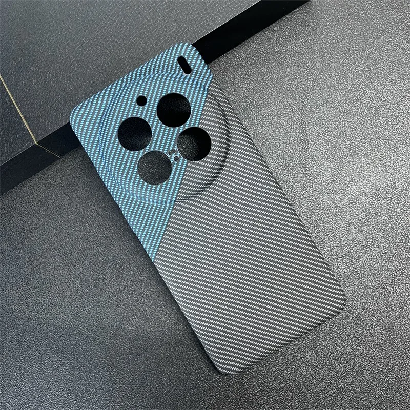 Slim Carbon Fibre Protective Phone Case - Hard PC Back Cover