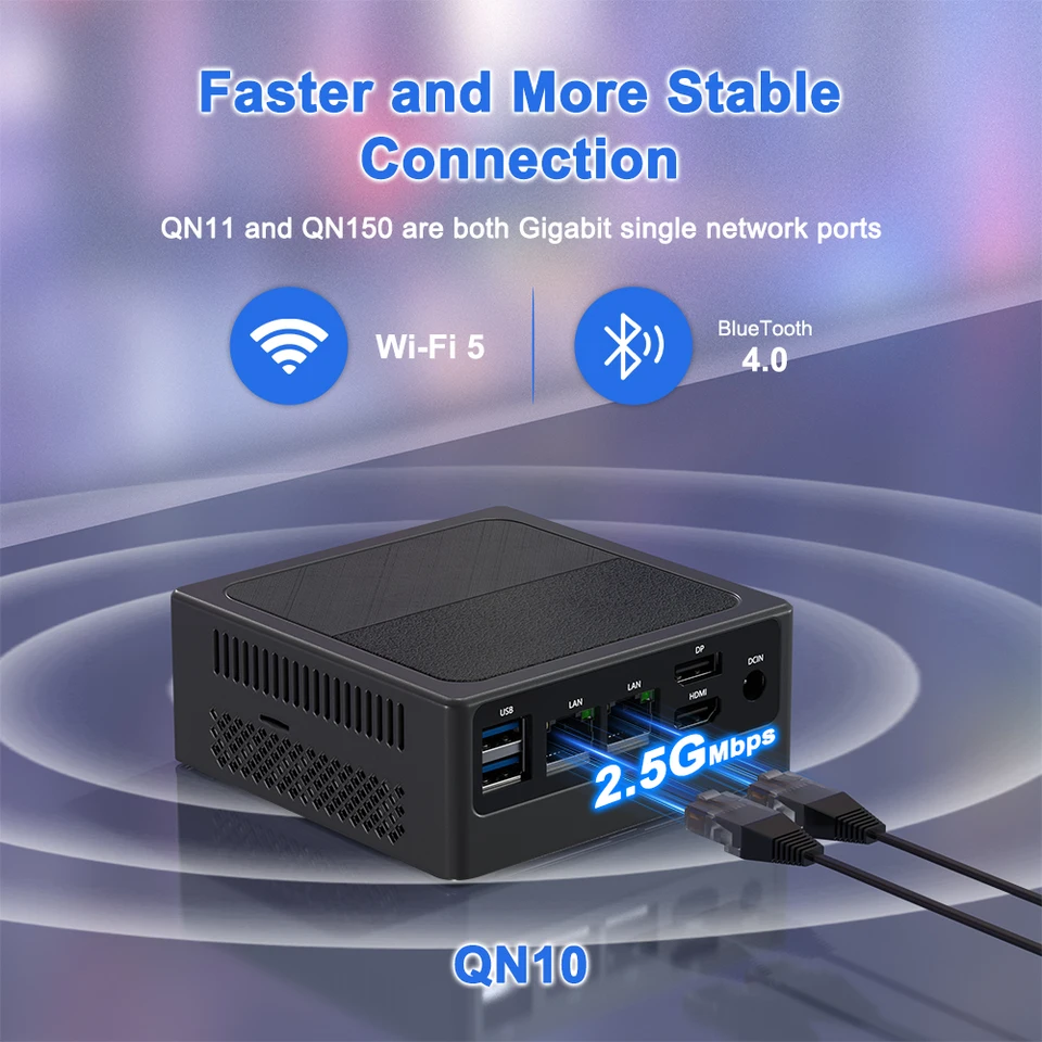 TexHoo New 12Th Gen Mini Pc Windows11 Intel N100 N150 Processor