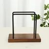 Wood able Napkin Holder Napkin Clip Rack Box Serviette Holder Organizer Tissue Dispenser Storage Case Table Decor 5