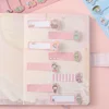 Labubu Sticky Notes Set - 8 x 20 Sheets, 80 GSM Self-Adhesive Memo Strips for Office, School, Planner, Journal, Self-Stick Notes 6