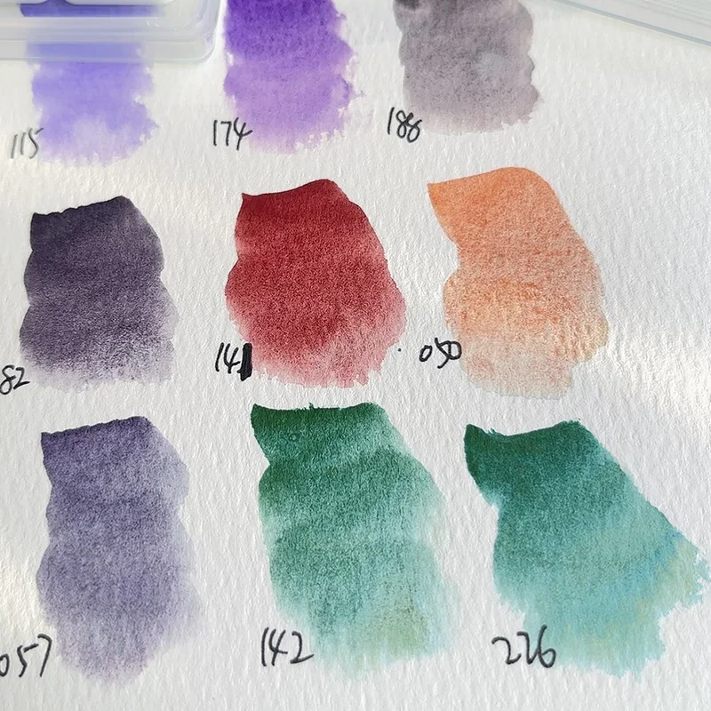 Daniel Smith Granulating Watercolor Set-12x1ml Sedimentary Tubes in Travel-Friendly Case for Outdoor & Studio Art Supplies