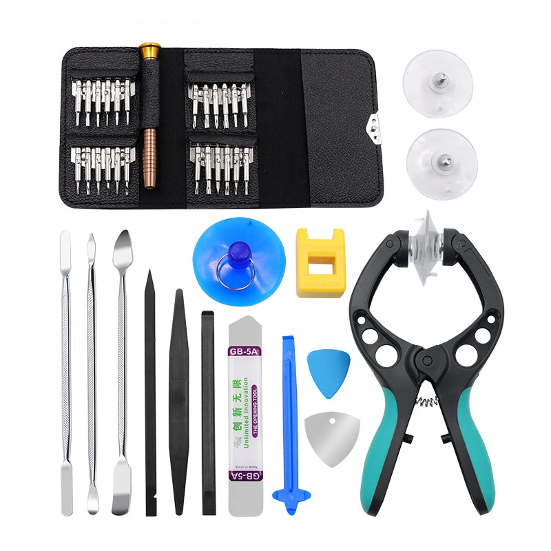 

40 In 1 Professional Mobile phone maintenance tool Set iPhone Repair Screwdriver Smartphone Disassembly Kit iPad Opening Pry