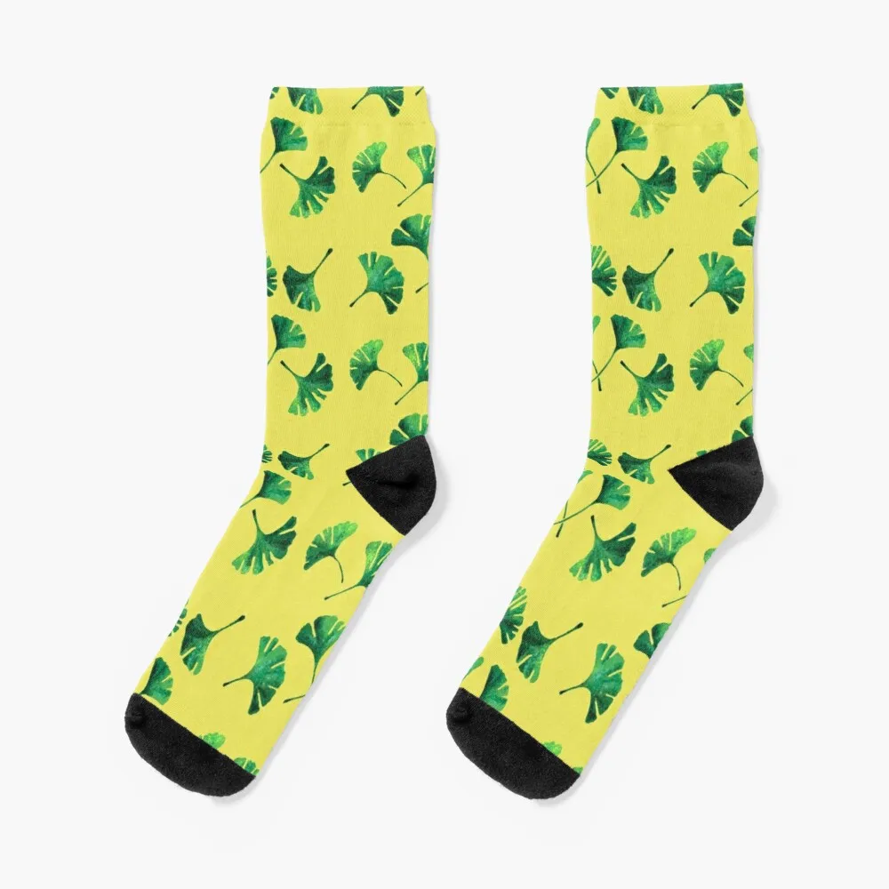 

Ginkgo Leaves Socks Men'S Sports Socks