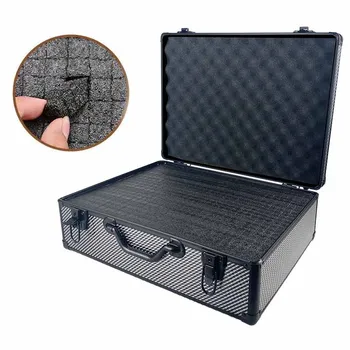 Aluminum Tool Organizer Boxes Multifunction Portable Hardware Repair Tool Storage Accessory Electricians Special Packaging Case