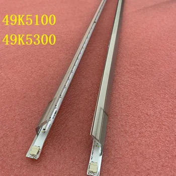 LED 백라이트 스트립 2 개, 삼성 UN49K5300 UA49k5300 UE49K5100 루브르 49 BN95-03721A V6LF_490DKA_LED31 490SFB 490SFA, 신제품