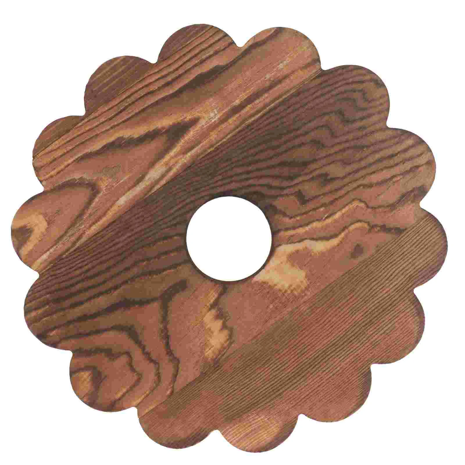 

Wooden Tray Solid Planter Pots Heavy Potted Stand Rack Roller Bonsai Shelf Pallet