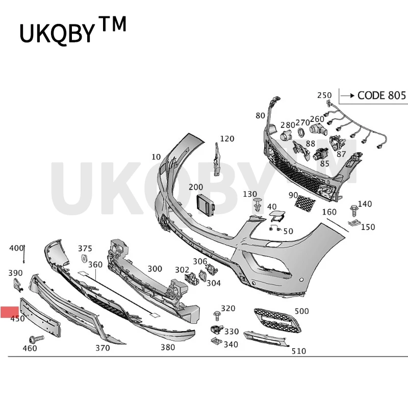 Car License plate 2012-mercedesbenz ML 250 GLE250 GLE350 E63 W166 license plate frame license base conversion frame
