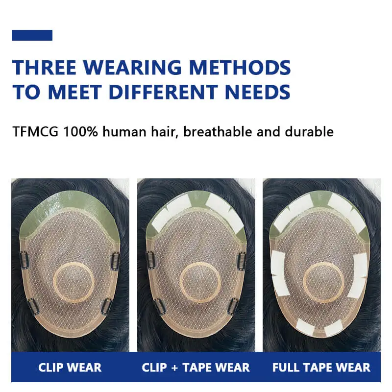 Рисунок 5 - Парик мужской Toupee из 100% человеческих