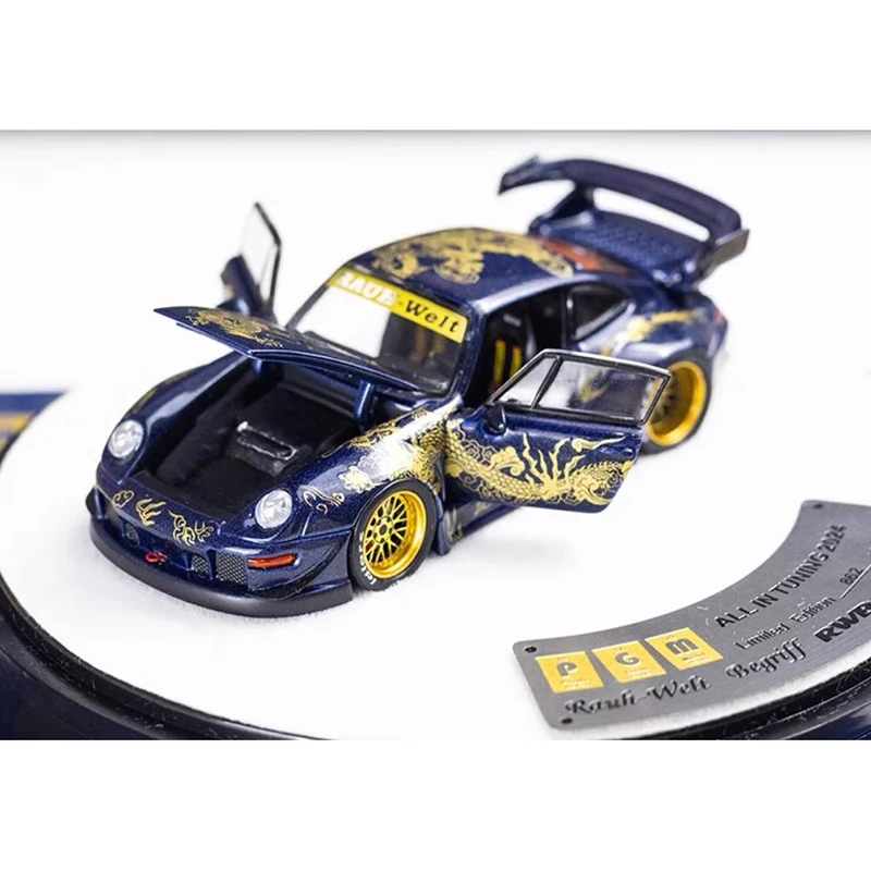 PGMミニカー1/64 RWB930/964/993佛山会場限定3台セット未開封 PGM 1:64 Porsche RWB 930 993 964 Alloy Full Open Car Model