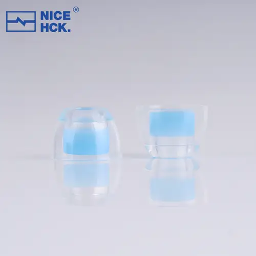 NICEHCK C04 Liquid Silicone Ear Tips Flexible Noise Isolating Ear Caps Skin-friendly Reusable Eartips for Explorer 4U NX8 Cantor - Image 2
