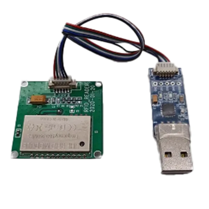 

35X35mm 1Dbi Antenna Integrated 868-928Mhz All-In-1 UHF RFID Module(1Dbi EU USB) Easy Install Easy To Use