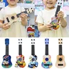Mini Ukulele Guitar Toy Skill Improving Classical Early Educational Musical Instrument for Boys Girls Children Baby Xmas Gifts 6
