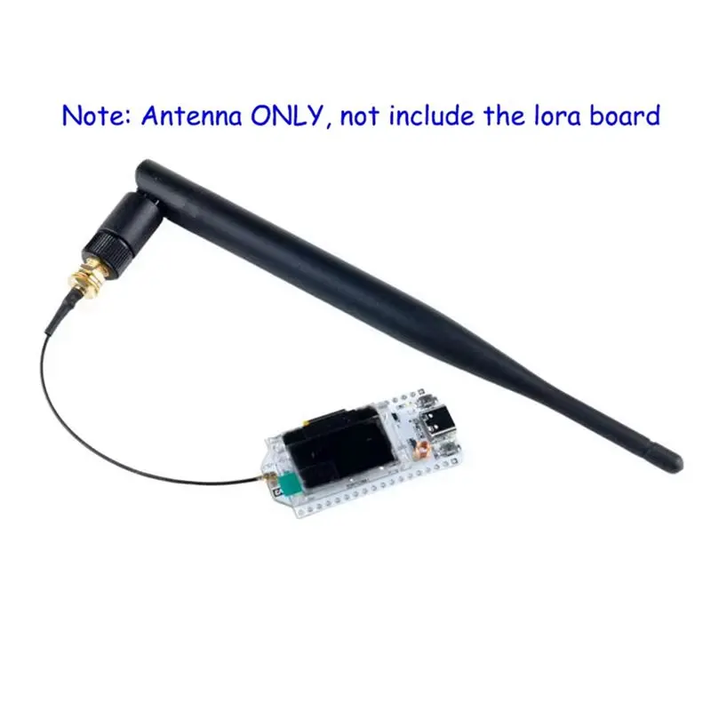 6PCS 868Mhz Lora 안테나 SMA Male 5Dbi 전방향 안테나(SMA Female 커넥터 케이블 포함) Meshtastic Lora Iot용