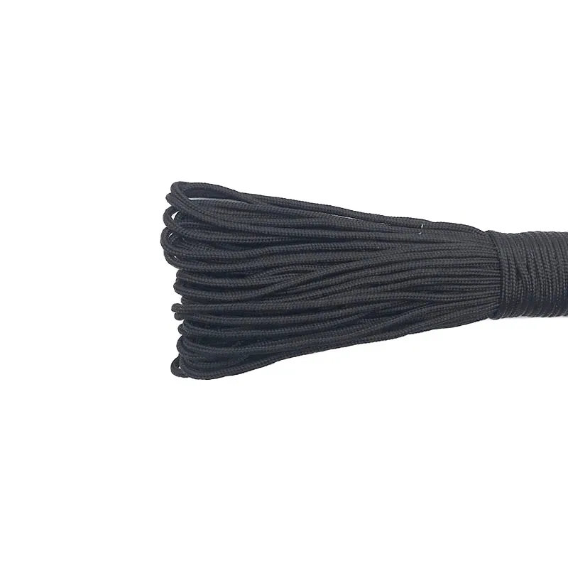 Paracord Dia 2mm One Stand Cores Paracord For Survival Parachute Cord Lanyard Camping Climbing Rope Hiking Jewelry Making