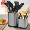 Knife Stand Holder For Kitchen Knife Stainless Steel Knife Holder Stand Cutlery Holder Block High End Kitchen Accessories 1
