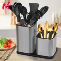 Knife Stand Holder For Kitchen Knife Stainless Steel Knife Holder Stand Cutlery Holder Block High End Kitchen Accessories 1