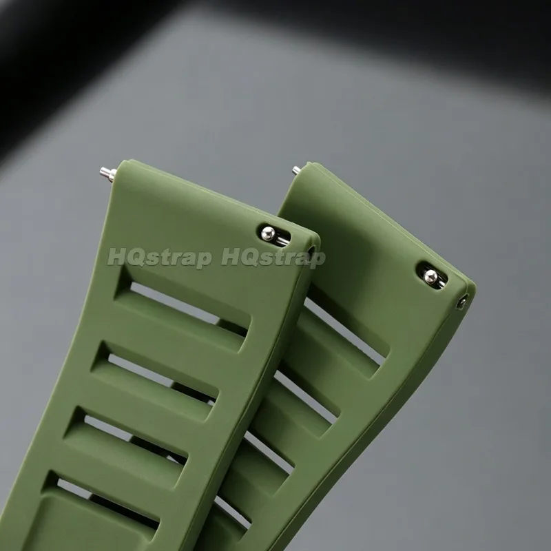 Waterproof Sport Silicone Watch Strap - Quick Release Soft Bracelet Replacement