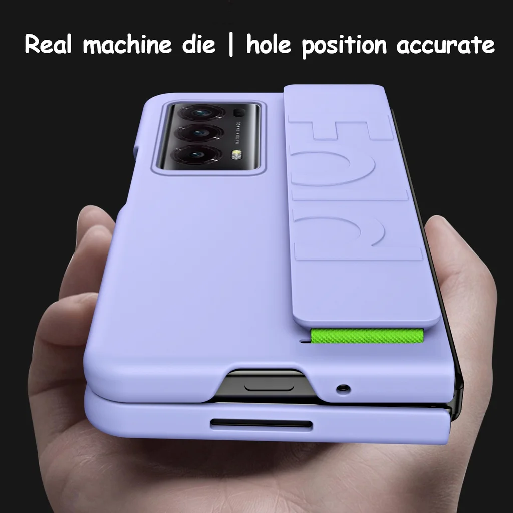 Per Honor Magic V2 Rsr Porsche Design Magic V2 Custodia Ultra Sottile Opaca Cinturino Elastico Protezione Antiurto Cover Rigida