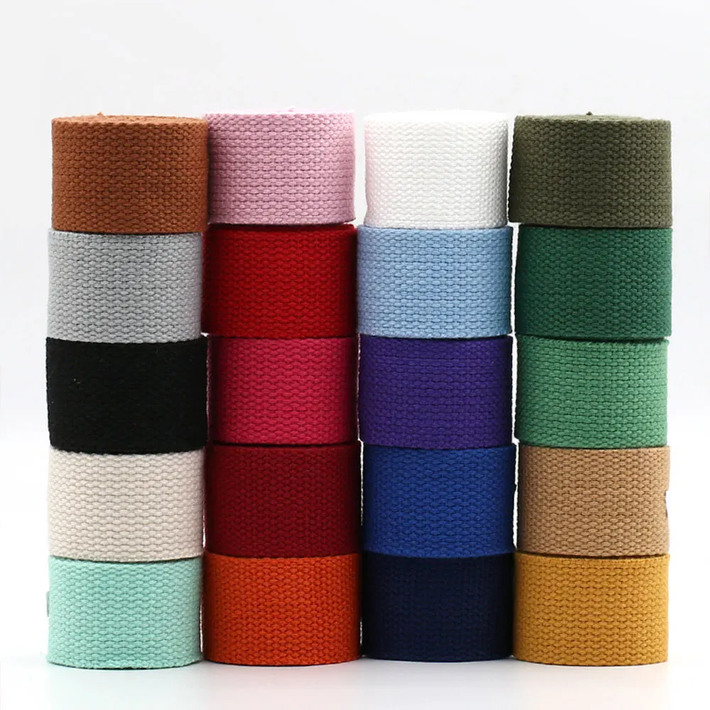 Description Picture 2 of item5M Cotton Webbing Suspenders Craft Supplies DIY Decorative Sewing Fabric Crafts Nylon Webbing Pet Rope Backpack Accessories