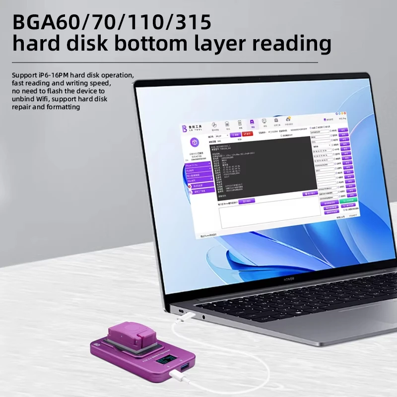 LB TOOL WIFI Programmer with BGA 110/70/315 Module For iPhone 6 X