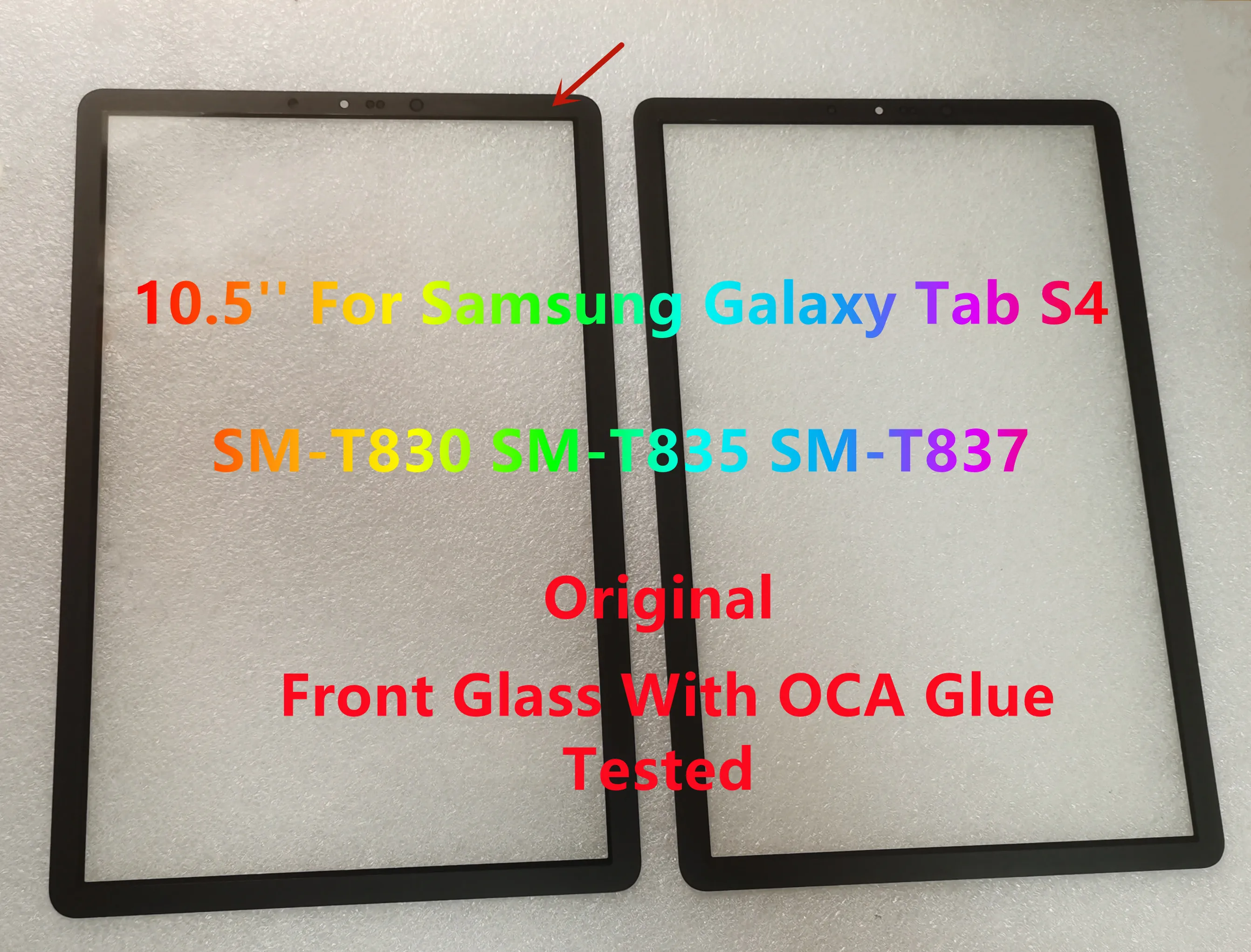 Enhanced Touch Screen Front Glass with Laminated OCA Glue