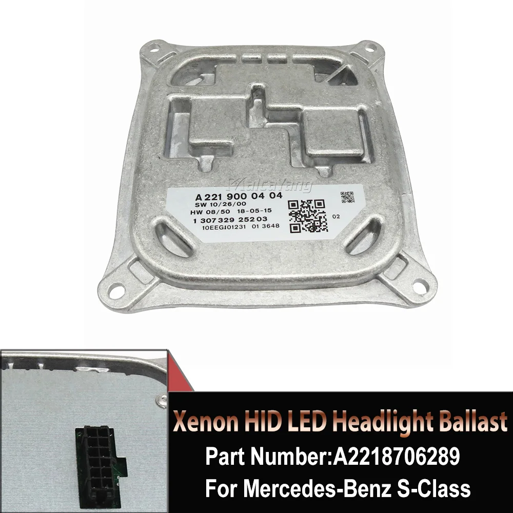 

Top Quality Xenon HID Headlight Ballast LED Control Module A2219000404 130732925203 For Mercedes Benz S-Klasse W221 Auto Parts