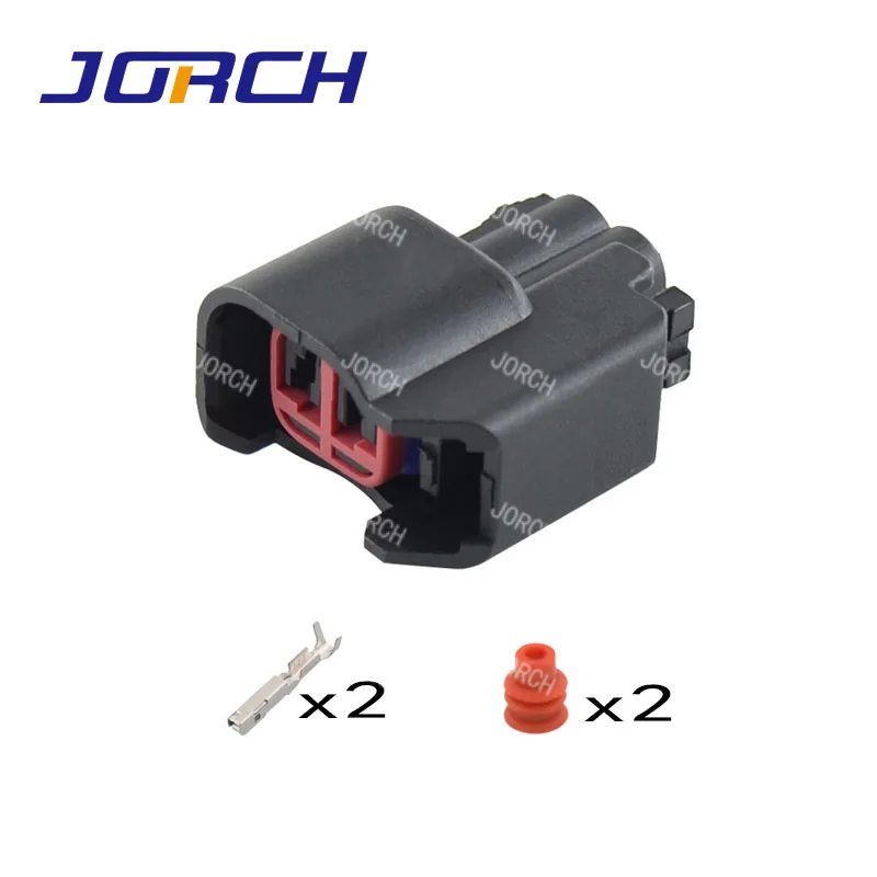 Conector Fêmea do Injetor de Combustível do Carro Pin 1.5 mm Ev6 Ev14 Dodge Ls2 Ls3 gm 7283596730
