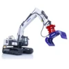 In Stock Kabolite K961 100S RC Hydraulic Excavator 1/18 RC Digger Model HUINA Construction Vehicle Light Remote Control Toys 4