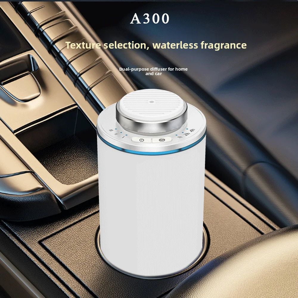 Mini waterloze auto-aromadiffuser, USB-oplaadbaar, draagbaar geurapparaat voor slaapkamer, toilet en spa._voghion.com