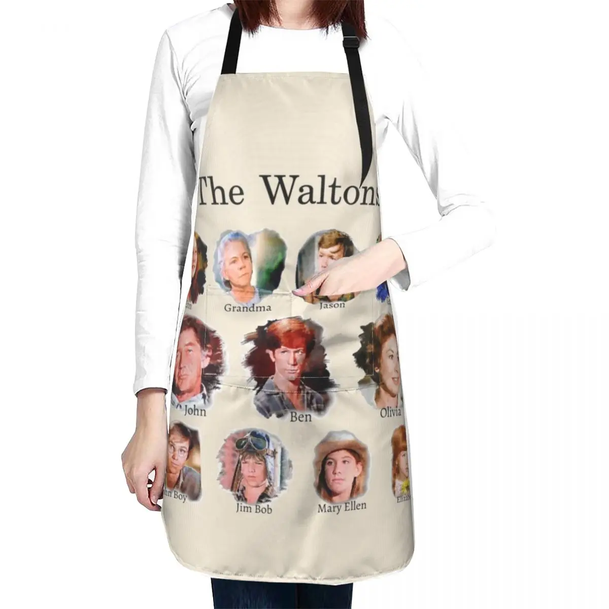 

The Waltons Apron christmas apron Kitchen Apron Man