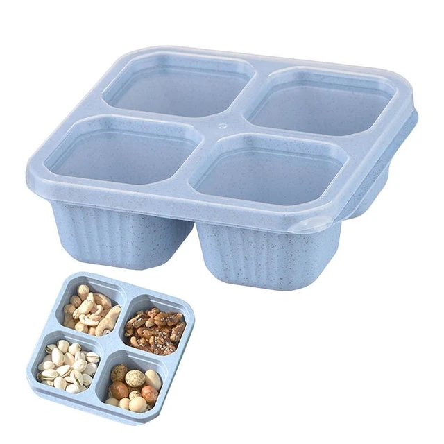 Meal Prep Containers Reusable Food Organizer Lunch Boxes Food Organizer  Fruit Snack Holder Salad Containers For Hiking Travel - AliExpress