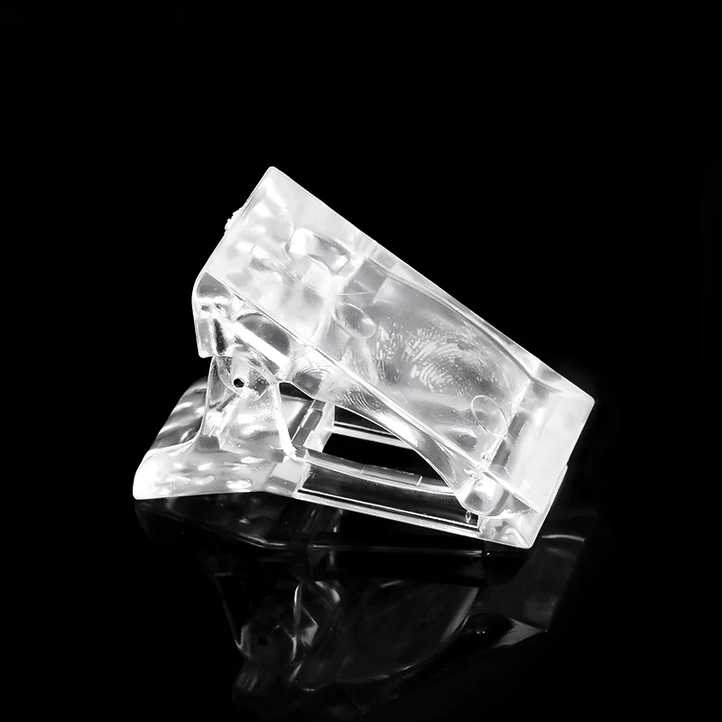 1/5Pcs Acrylic Nail Clip Transparent Gel Quick Building Nail Clips Fingernail Extension UV Clamps Manicuring Art Set