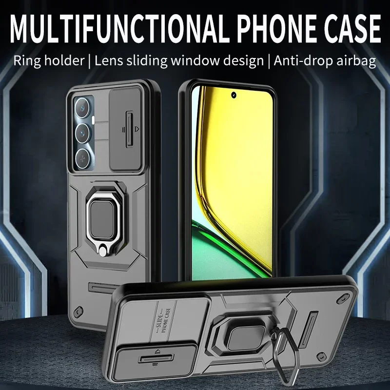 Ultimate Armor Protective Case - Shockproof Ring Magnetic Holder Cover