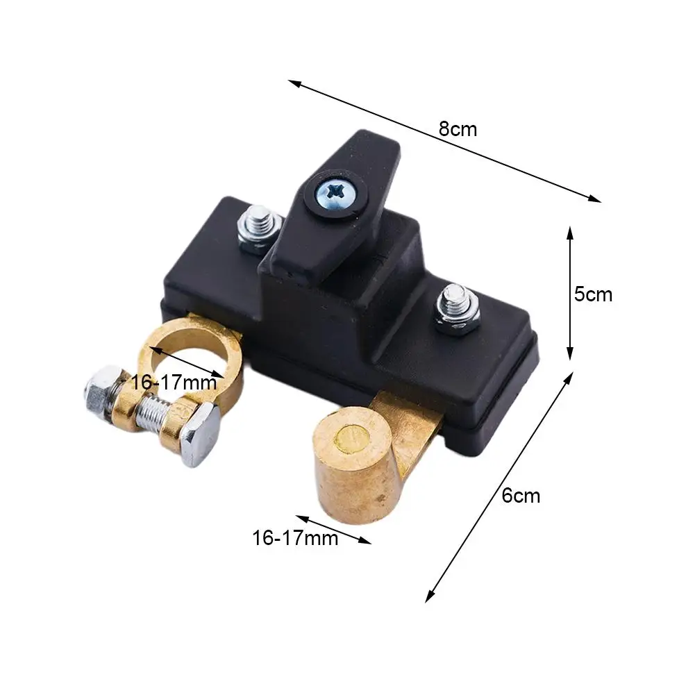 Car Battery Disconnect Manual Automatic Circuit Breaker Anti-Power Off Leakage Protector Universal Auto Parts 6V/12V/24V 4