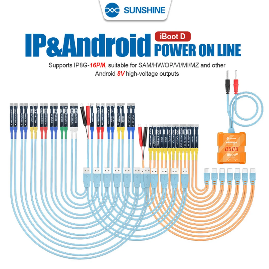SUNSHINE IBoot A/B/D SS-905D SS-908E DC Power Supply Android