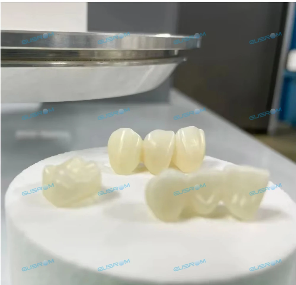 GUSROM ST ML Zirkonoxid-Block Hochfeste 98mm Vorgefärbte Dental-Zirkonoxid-Scheibe für CAD CAM Posterior-Kronen Brücken Dentallabor – Detail 4