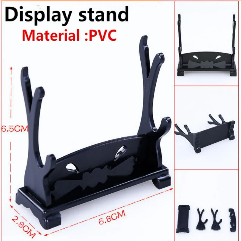 

Wholesale Gun Spear Sword Weapon Model Display Rack Stand Plastic Keychain Game Anime Peripherals Accessories