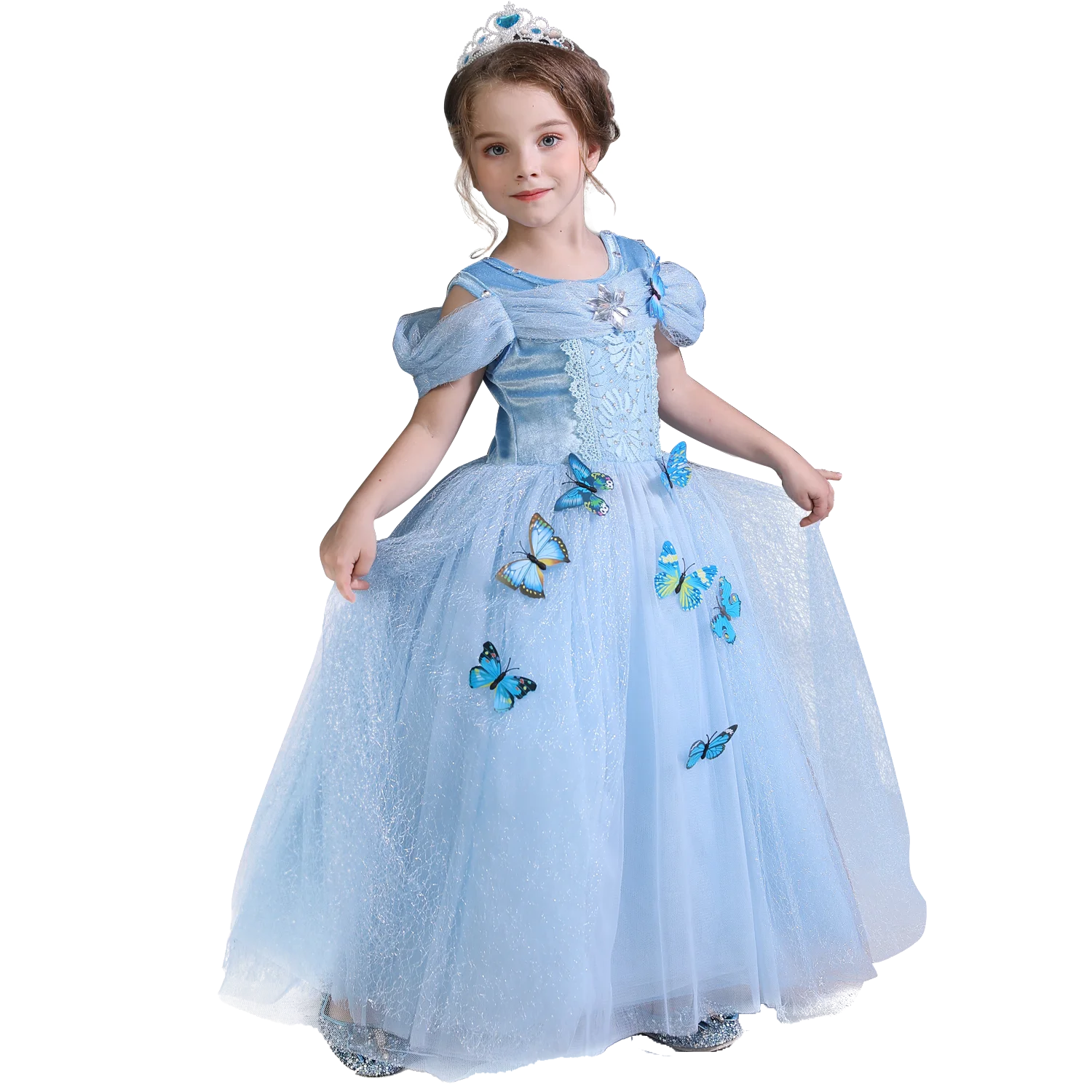 Princess Girl Dress Girl Children Christmas Party Costume For Kids Girls Clothes Fantasy Kids Ball Wear Dress Up