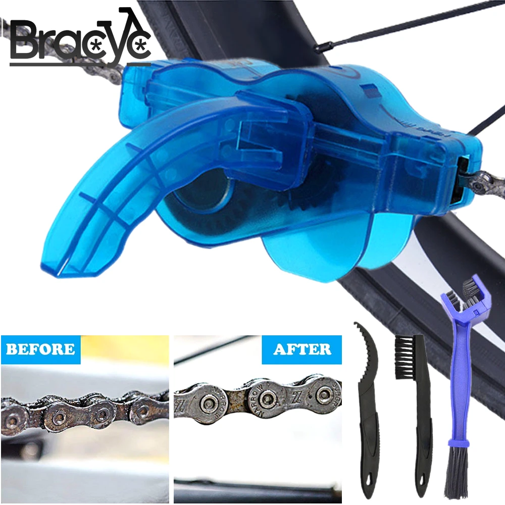 BikeChainCleanerMotorcycleBicycleChainCleanerBrushGearGrunge