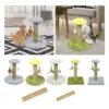 Cat Scratching Post Premium Sisal Rope Scratcher Scratch Post Protecting Your Furniture Durable Climbing for Small Cats Kittens 4