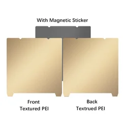 Premium 3D Printer Build Plate with PEO PEY PEI Sheet - Dimensions 235x235mm / 310x315mm - K1 Max (PEI Magnetic)