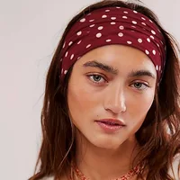 Y2K rétro Boho brise vent point extensible femmes bandeaux coréen Ins mode larges bandeaux Yoga sport rencontres cheveux accessoires 5
