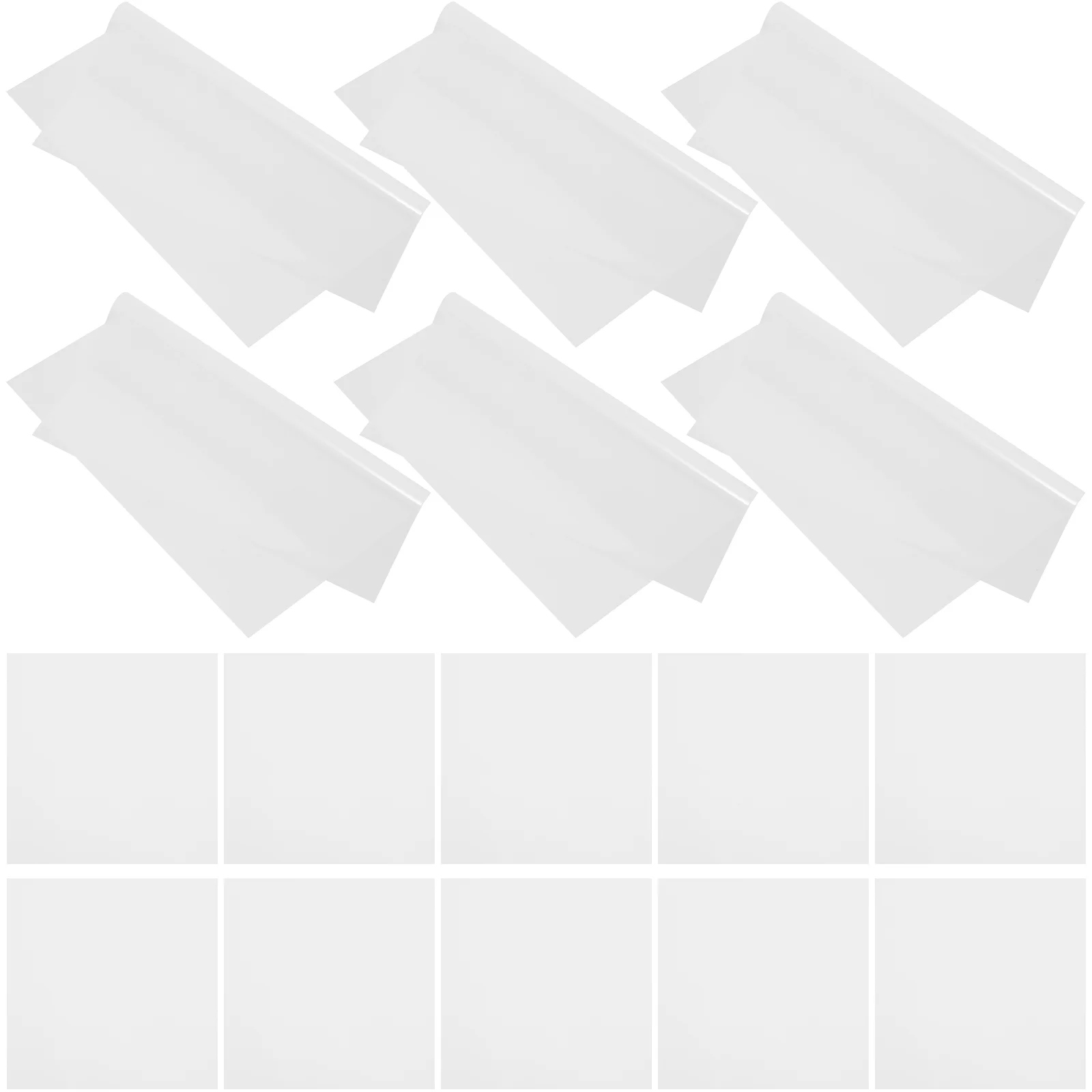 

300 Pcs Flower Wrapping Paper Bouquet Candy Packaging Clear Wrappers Crafts Cellophane Gift Film